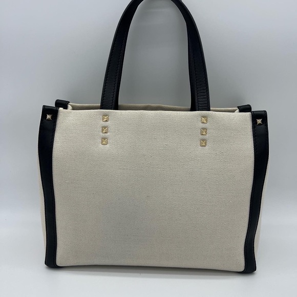 Authentic Valentino Garavani mini VLTN print Canvas tote - Picture 5 of 15